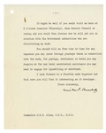 Winston Churchill Letter Signed, Marked ''Confidential'' by Him Regarding His WWII Memoir -- ''...this work will, if I live...be appearing off and on in serial form from the beginning of 1948...''